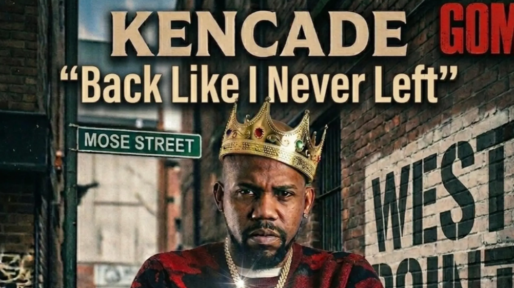Kencade Ends 17-Year Hiatus with Self-Produced Album \'Back Like I Never Left\'